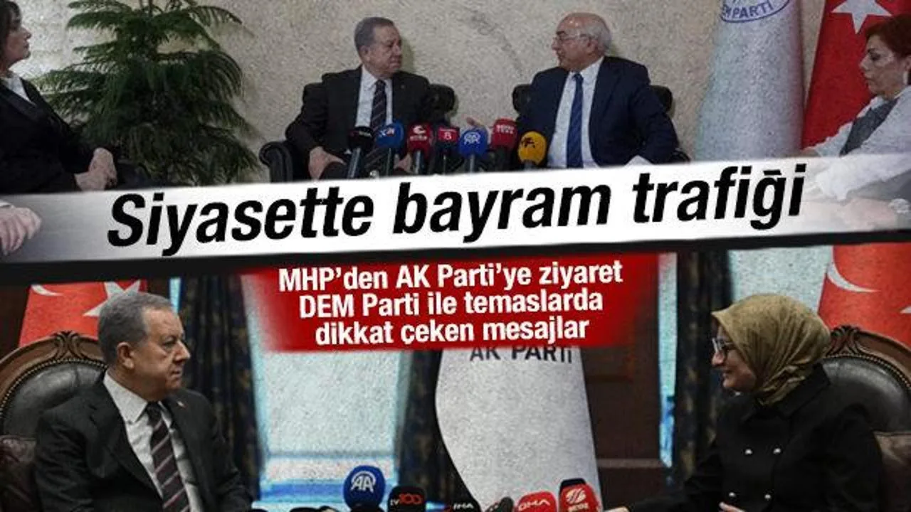 Siyasi Partilerden Bayramlaşma ve Barış Temennisi