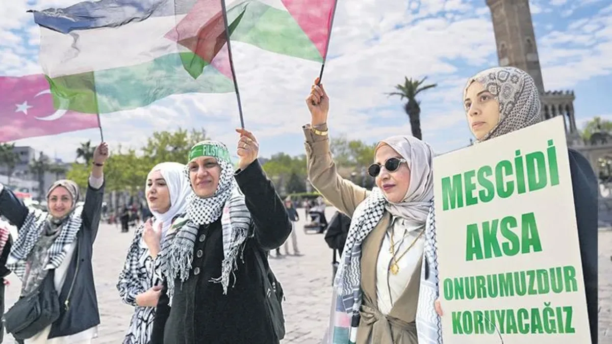 Siyonist Vahşete Karşı Tek Ses Yükseliyor!