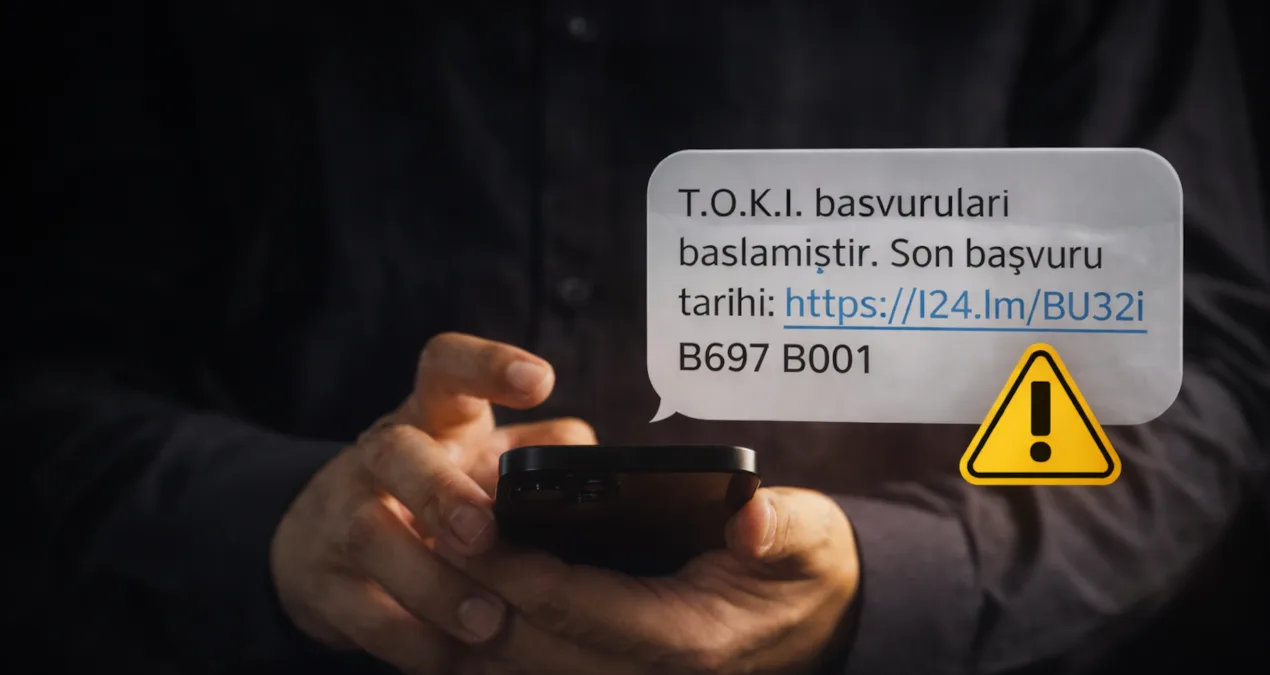 SMS Dolandırıcılığına Dikkat! TOKİ Tuzağı Yaygınlaşıyor
