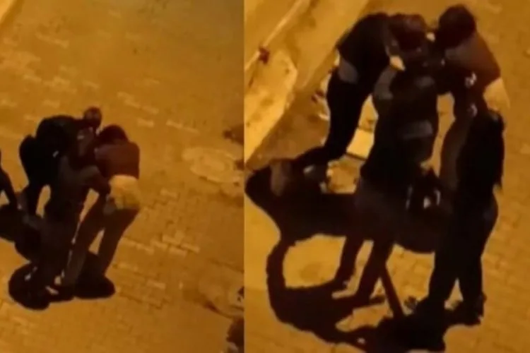Sokak Ortasında Genç Kızlar Arasında Kavga!