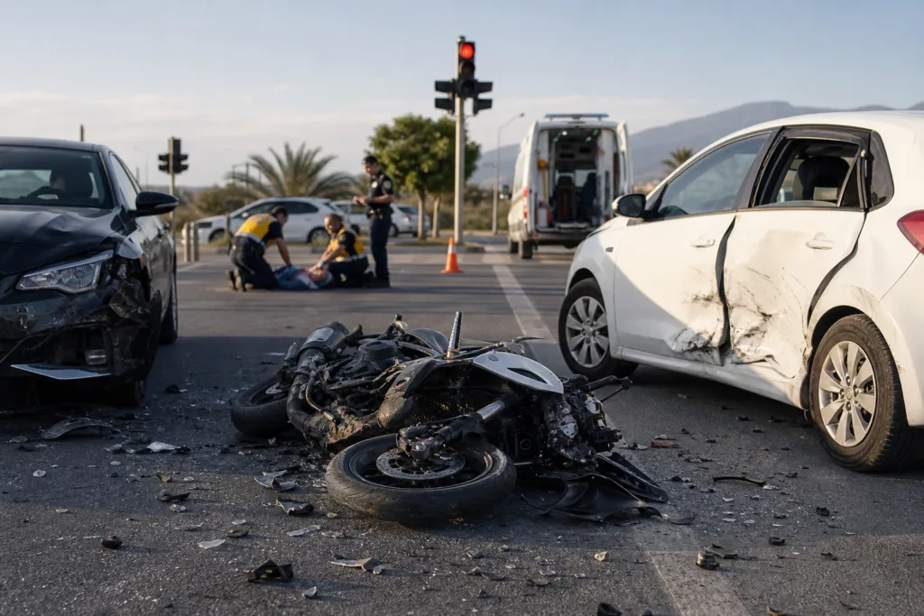 Söke’de Zincirleme Trafik Kazası: 1 Ölü, 1 Yaralı