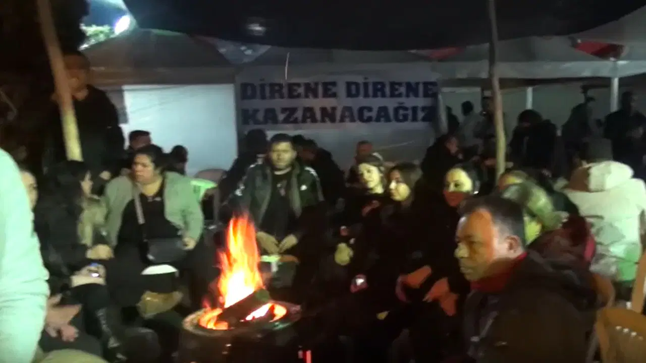 Soma’da İşçiler Ücretsiz İzne İtiraz Ediyor!