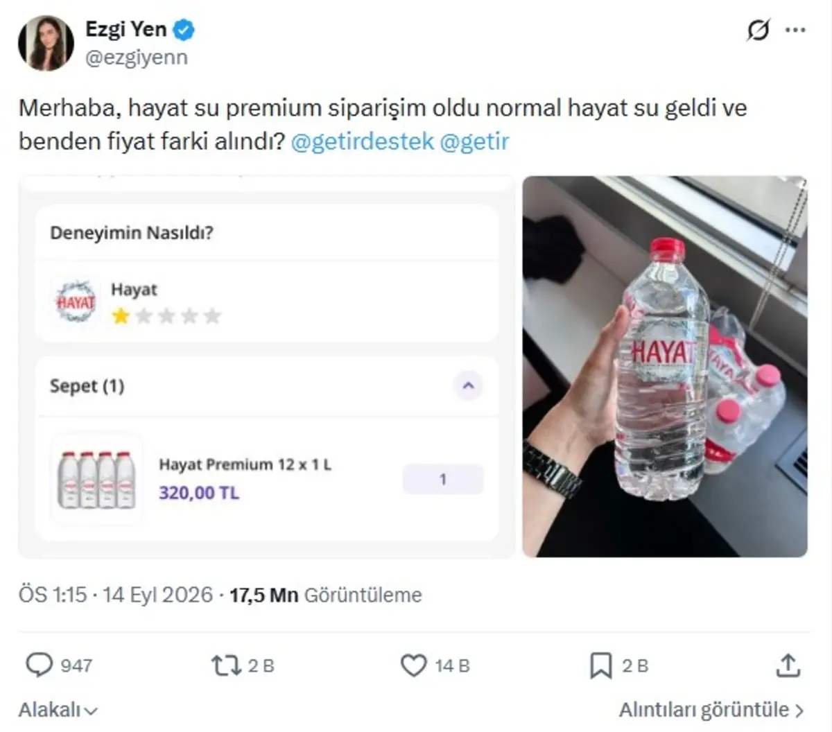 Sosyal medya onu  şikayet eden kız  olarak tanıdı!