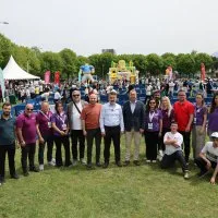 Spor Festivali’nde özel çocukların mutlu günü