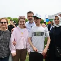 Spor Festivali’nde özel çocukların mutlu günü