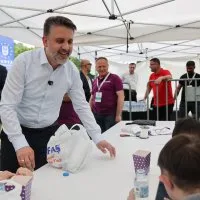 Spor Festivali’nde özel çocukların mutlu günü