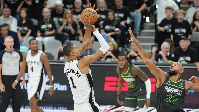 Spurs, Wembanyama ile Timberwolves’u geçti!