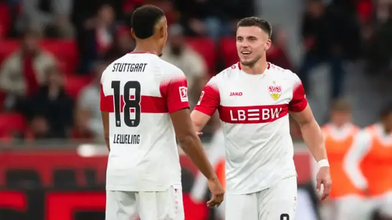 Stuttgart, Bayer Leverkusen'i 4-2 ile geçerek galip geldi