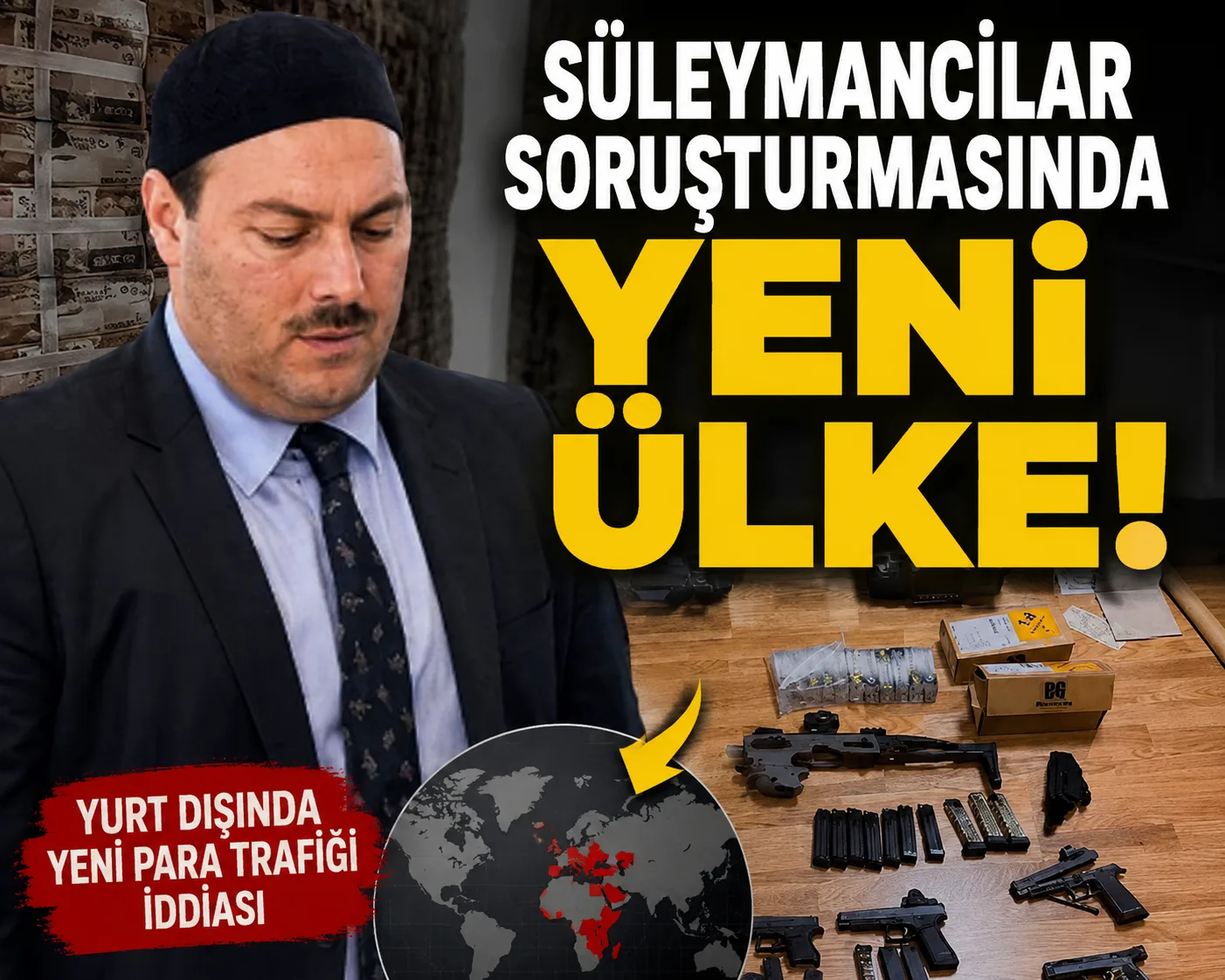 Süleymancılar öğrencileri para kuryesi olarak kullanmışlar!