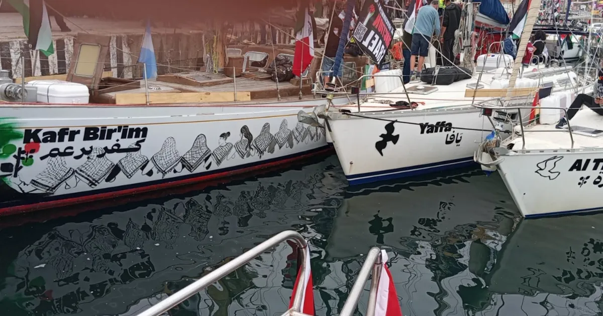 Sumud Filosu Gazze İçin Tarihi Yolculuğa Çıkıyor