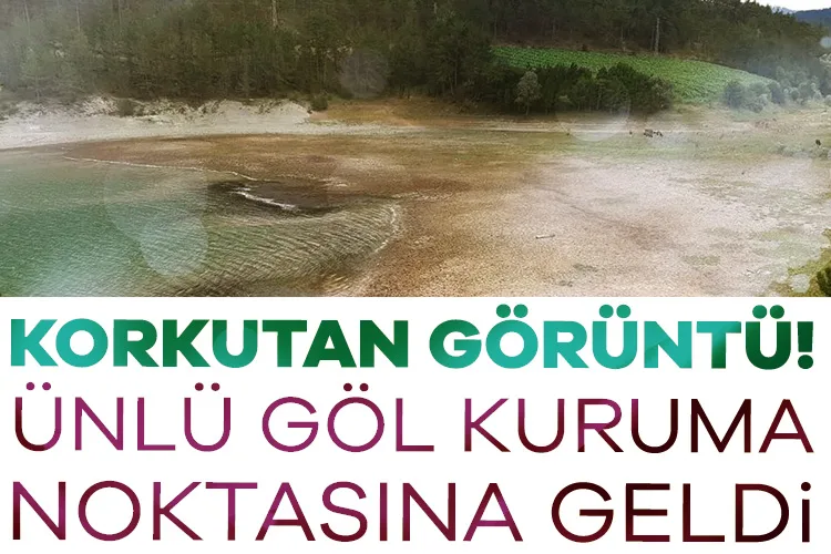 Sünnet Gölü Kuruma Noktasına Geldi!