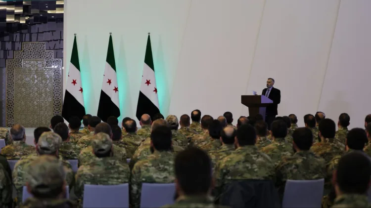 Ahmed El Şara'nın Konuşması