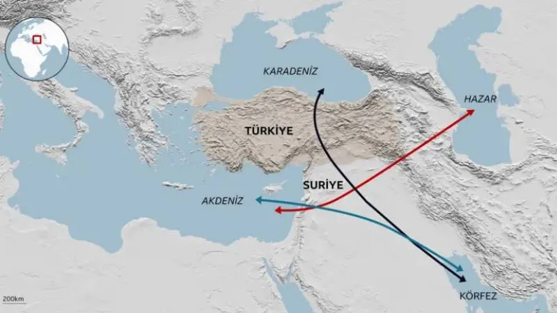 Suriye, Enerji Geçiş Merkezi Olma Peşinde!