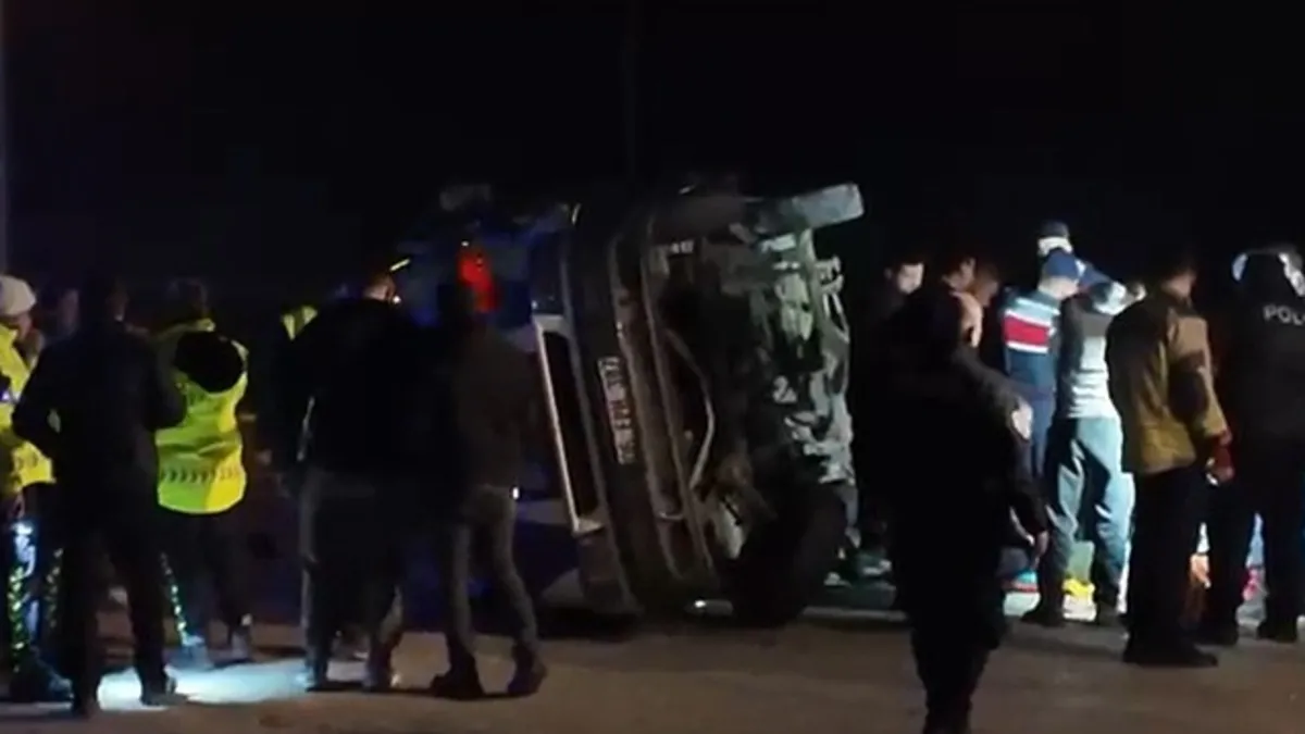 Suriye Uyruklu İki Kişi Trafik Kazasında Hayatını Kaybetti