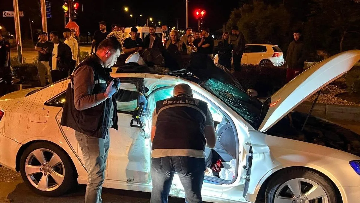 Sürücü Kazayı Yara Almadan Atlattı!