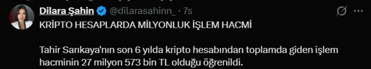 Tahir Sarıkaya için dikkat çeken sözler!