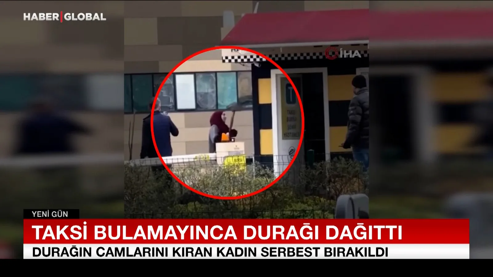 Taksi Durağında Kriz: Kadın Savaş Alanı Yaratıyor!