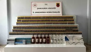 Şanlıurfa’da 2 bin 558 paket gümrük kaçağı sigara ele geçirildi