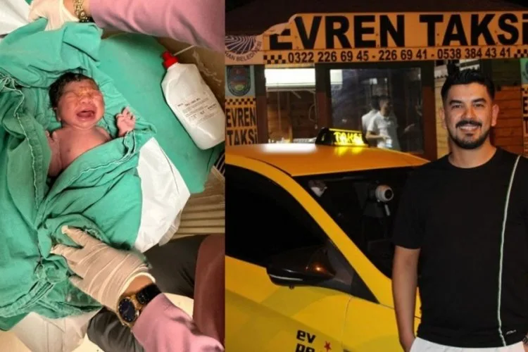 Takside Doğan Bebek, Taksici Ücretsiz Taşıyacak!