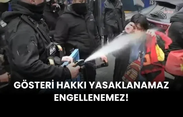 Taksim’de 1 Mayıs Kutlamasına Polis Müdahalesi!