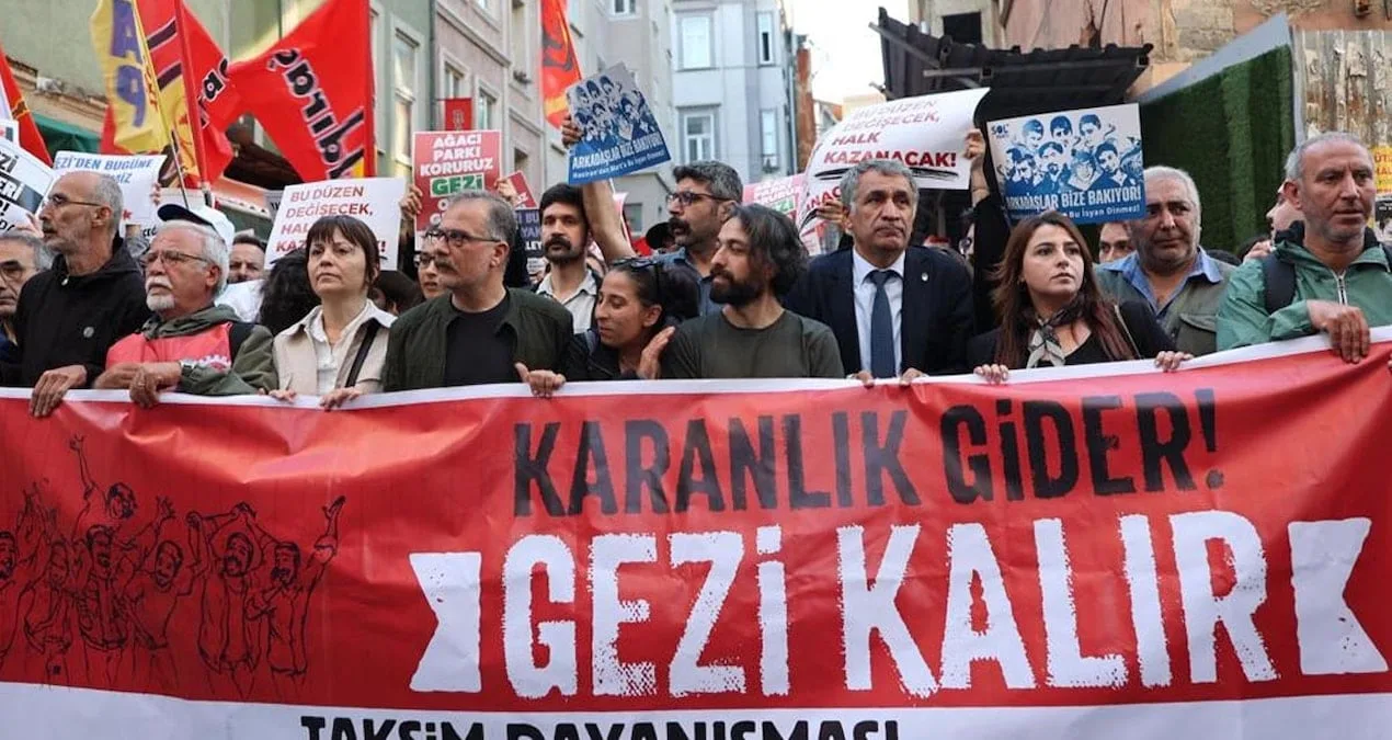 Taksim’de Gezi Tutuklularına Destek Eylemi Yapıldı!