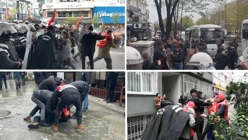Taksim’de Protesto Hakkı İçin Mücadele Devam Ediyor