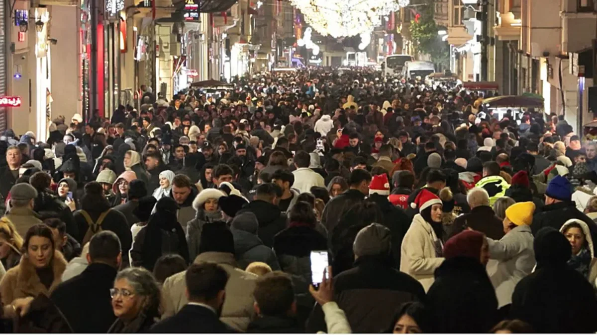Taksim Meydanı’nda Yılbaşı Kutlaması Coşkusu!