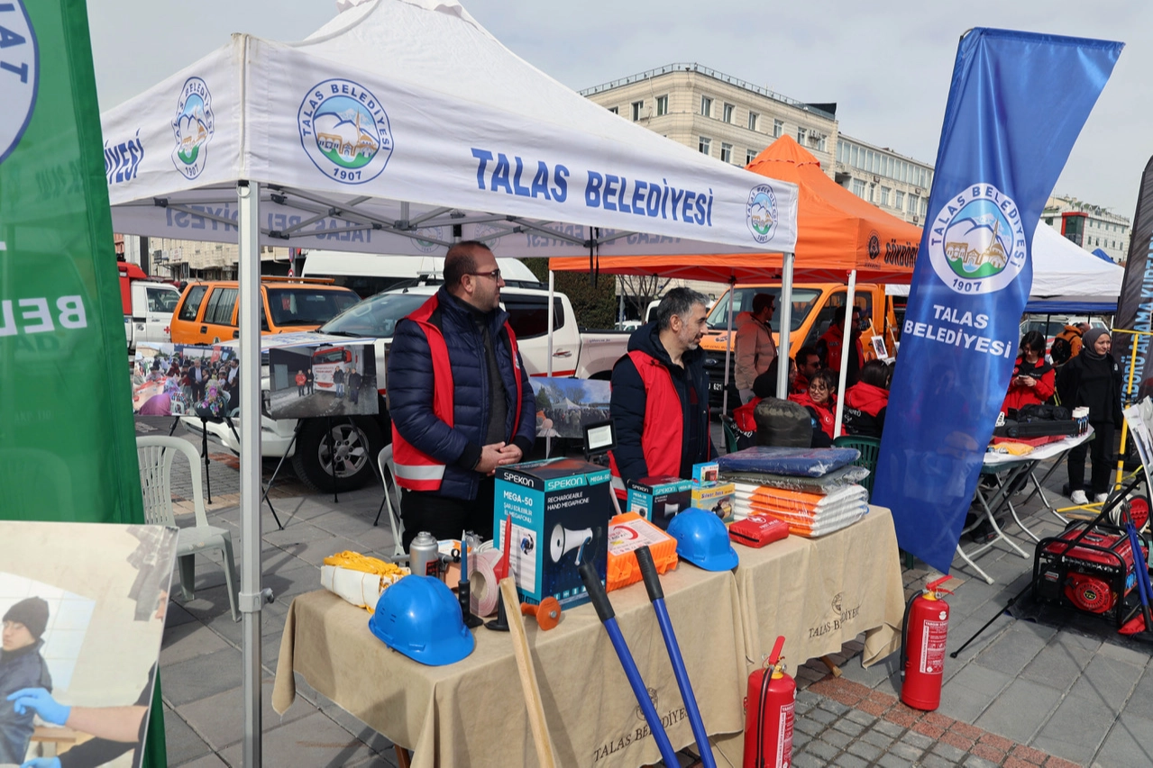 Talas’ta Deprem Bilinci İçin Farkındalık Etkinliği