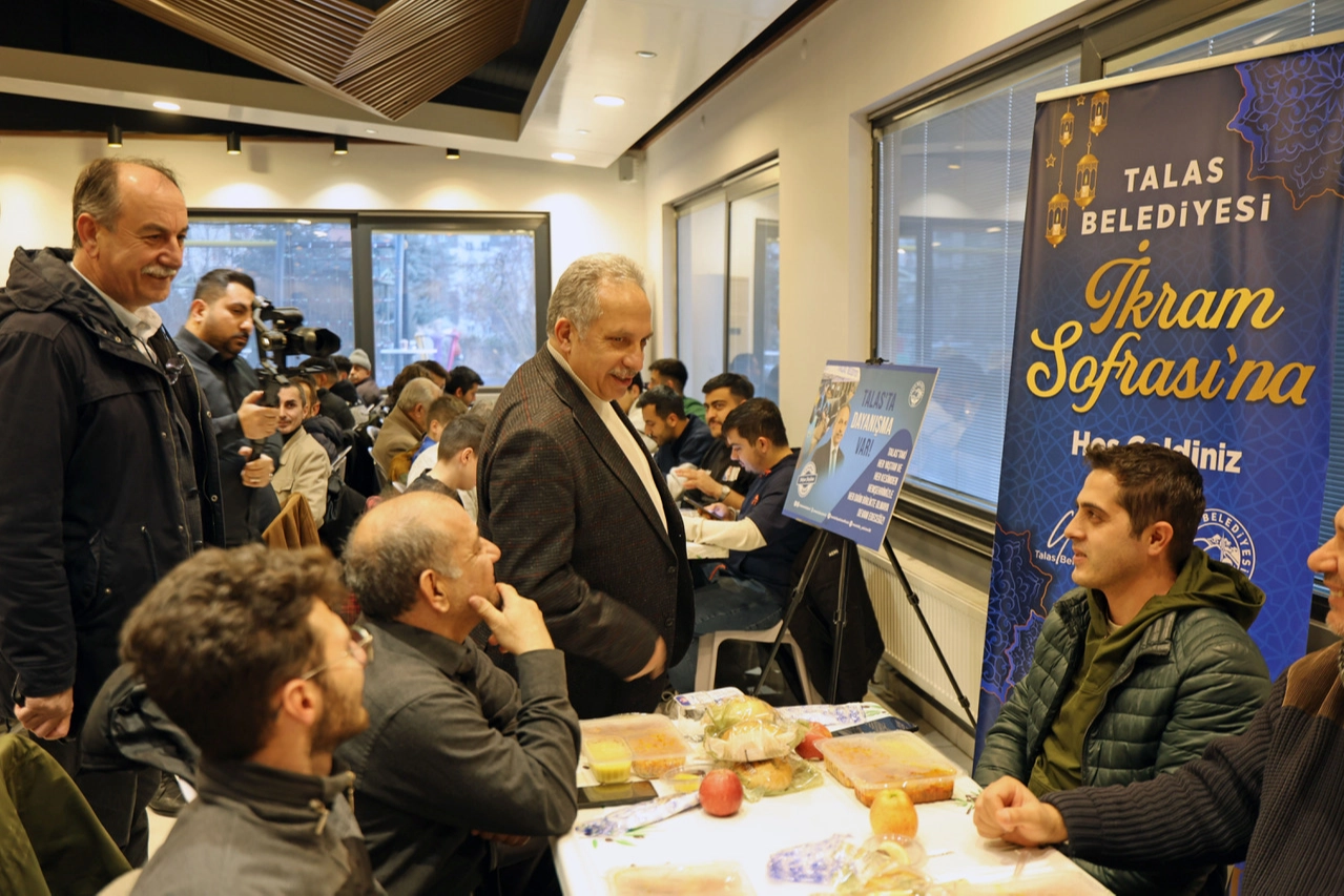 Talas’ta Ramazan İkram Sofrası Yeniden Kuruluyor