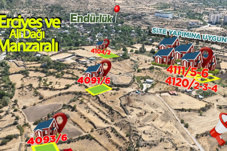 Talas’ta Villa Parseli Satış Fırsatı!