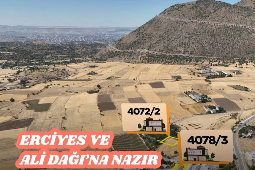Talas’ta Villa Parselleri Yatırıma Açılıyor!