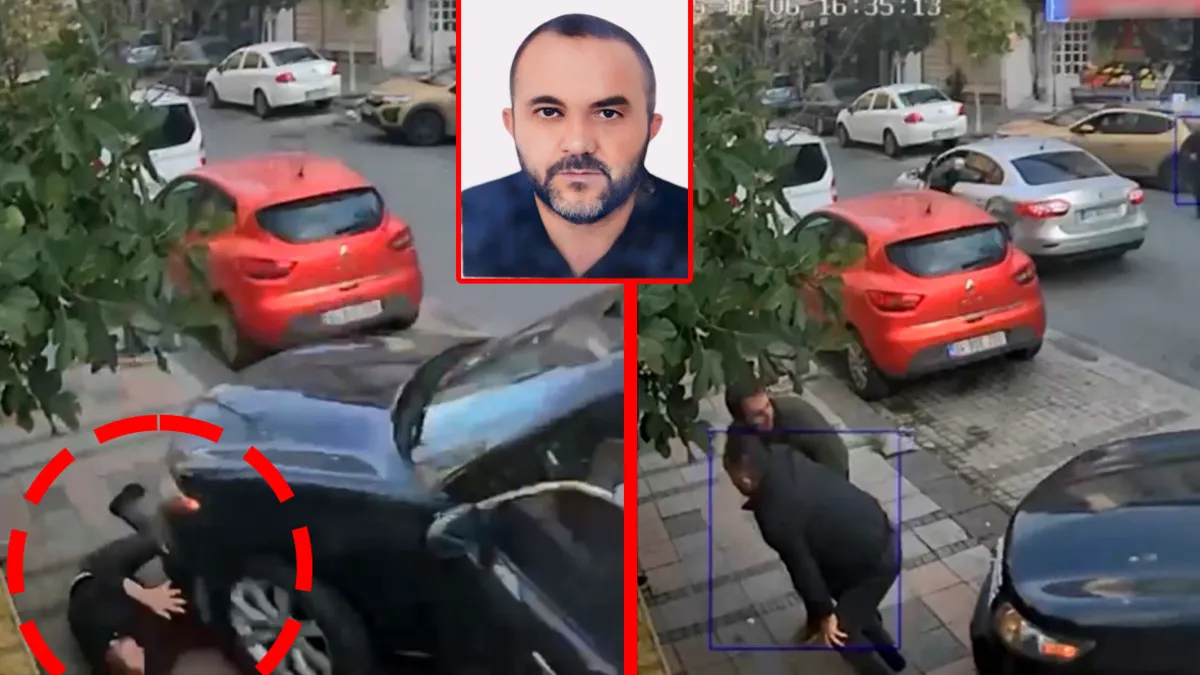 Talihsiz Sürücü, Kendi Aracının Altında Kaldı!