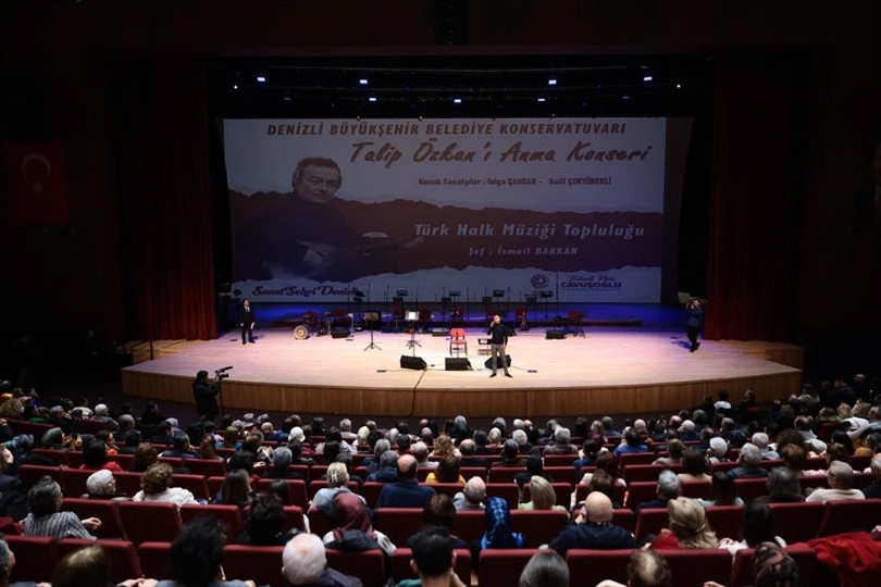 Talip Özkan, Denizli’de Unutulmaz Bir Geceyle Anıldı