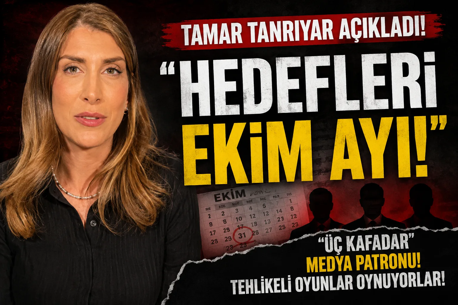 Tamar Tanrıyar; “Hedef EKİM ayı!”
