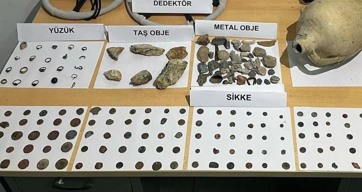 Tarihi Eser Kaçakçısı Silifke’de Yakalandı!