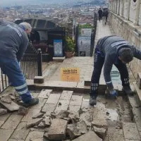 Tarihi Tophane Meydanı yenilendi Tarihi Tophane Meydanı yenilendi