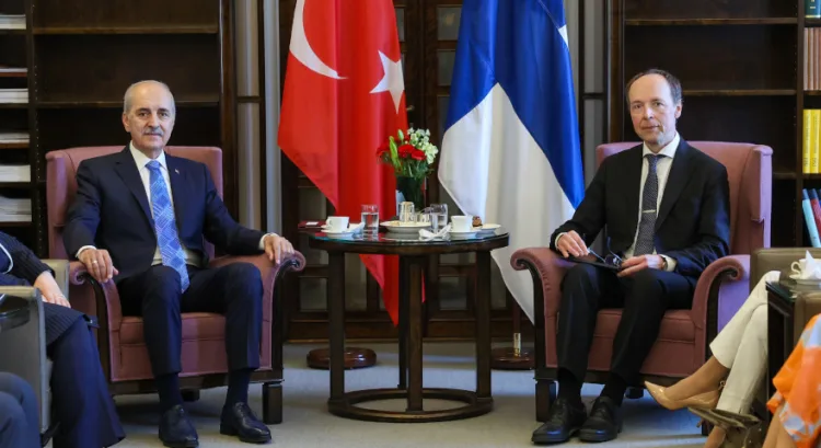 TBMM Başkanı Finlandiya’da NATO ve Barış Konularını Görüştü