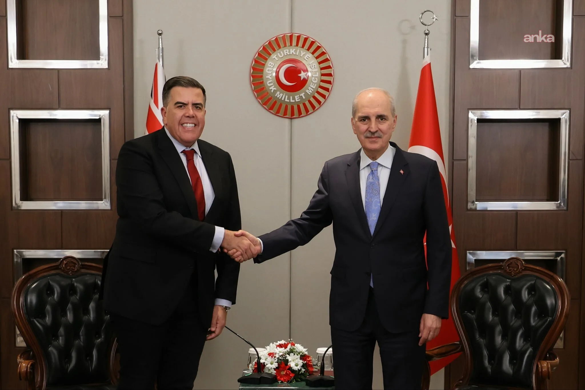 TBMM Başkanı Kurtulmuş, Avustralya ile Görüştü