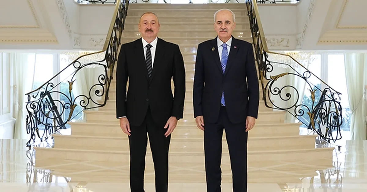 TBMM Başkanı Kurtulmuş Azerbaycan’da Temaslarda