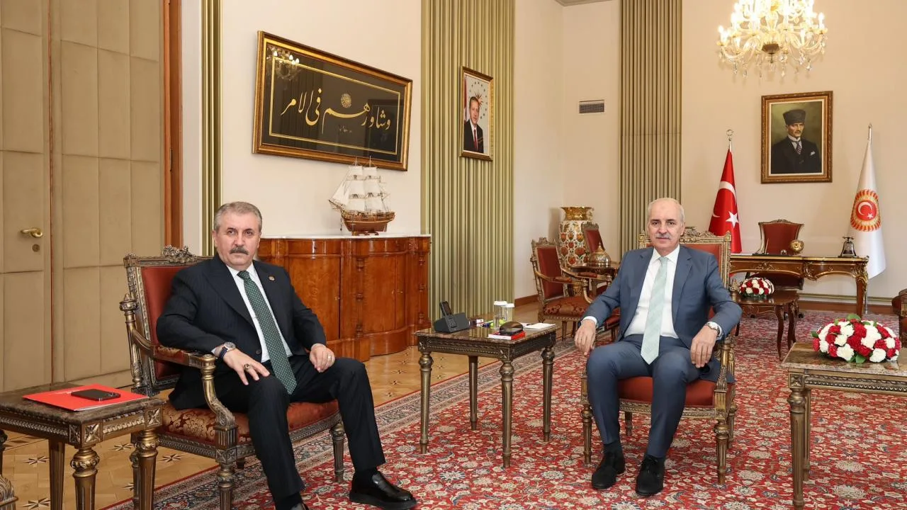 TBMM Başkanı Kurtulmuş, BBP Heyetini Kabul Etti