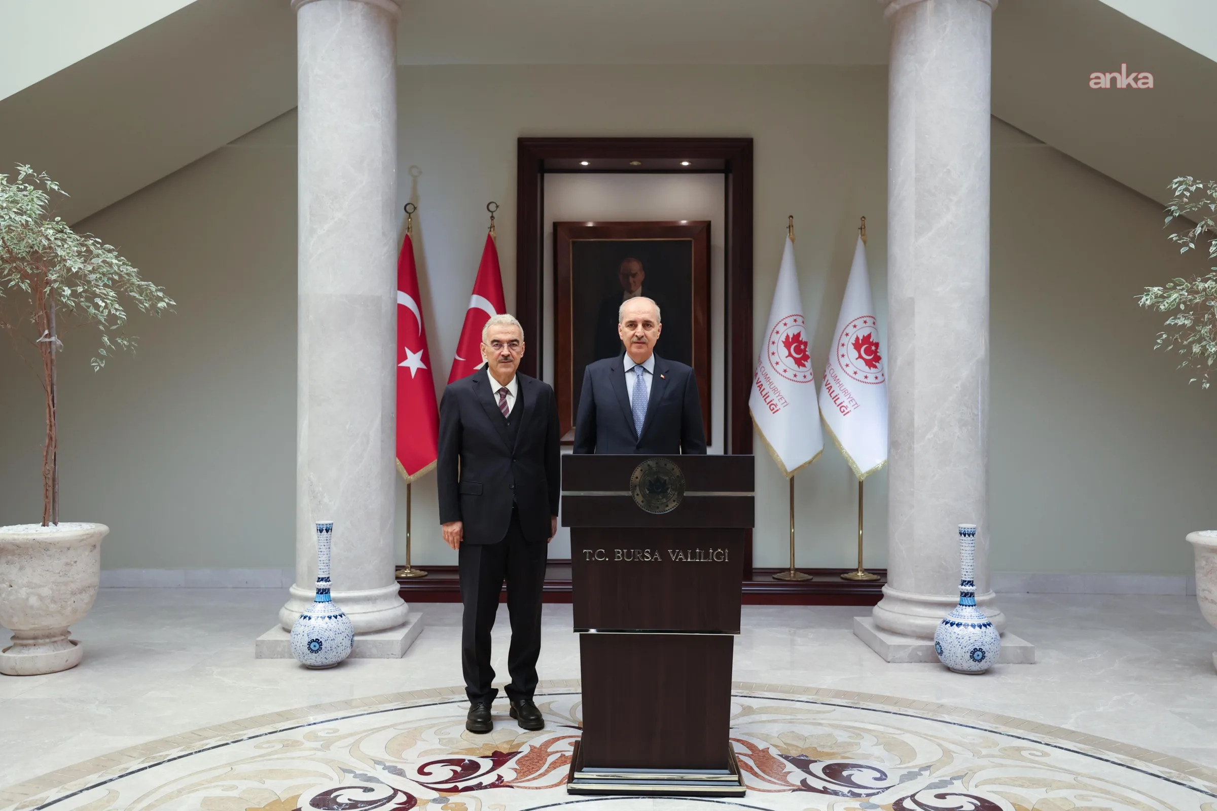TBMM Başkanı Kurtulmuş Bursa’da Ziyaretlerde Bulundu