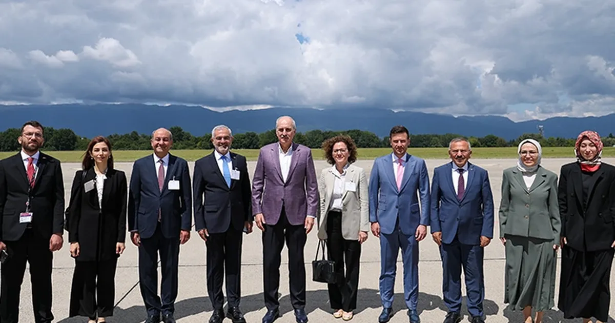 TBMM Başkanı Kurtulmuş, Cenevre’de Konferansa Katıldı