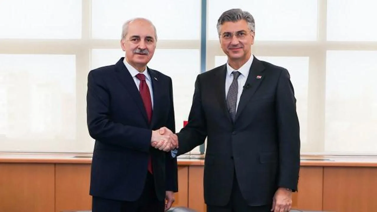 TBMM Başkanı Kurtulmuş, Hırvatistan ile İlişkileri Güçlendiriyor