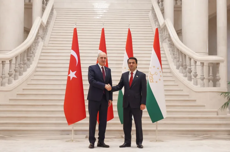 TBMM Başkanı Kurtulmuş Tacikistan’da Resmi Ziyaret