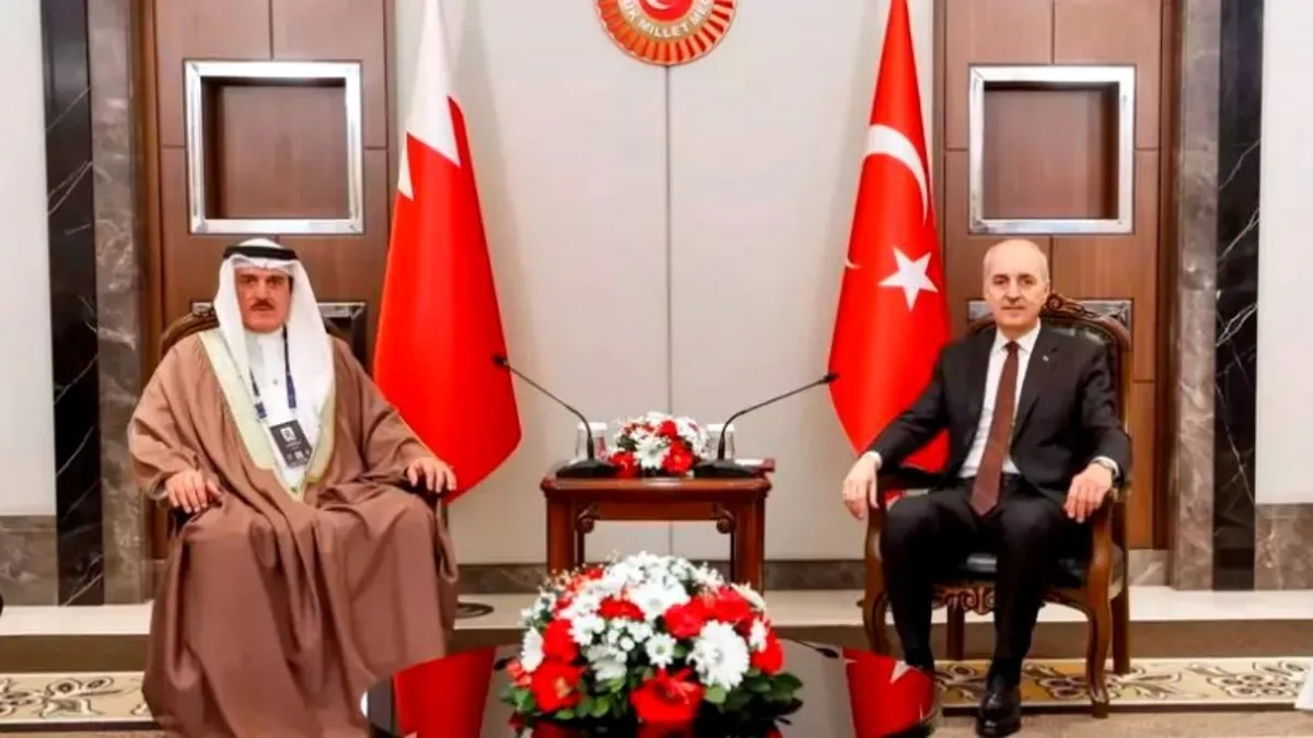 TBMM Başkanı Kurtulmuş’tan Bahreyn’e Destek