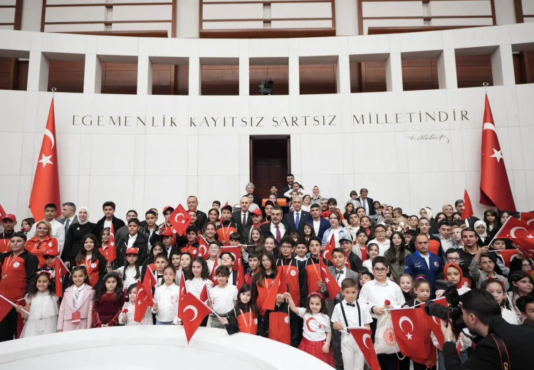 TBMM’de Çocuklar Yönetimde, 23 Nisan Coşkusu!