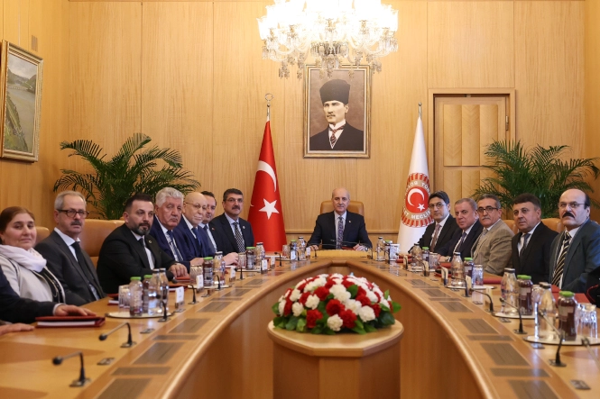 TBMM’de Ezidi Heyetiyle Terörsüz Türkiye Vurgusu