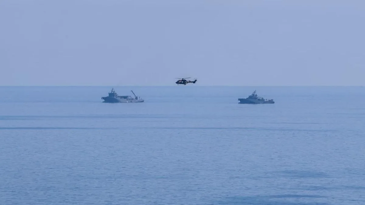 TCG Alemdar, Girne Açıklarında Kayıpları Arıyor