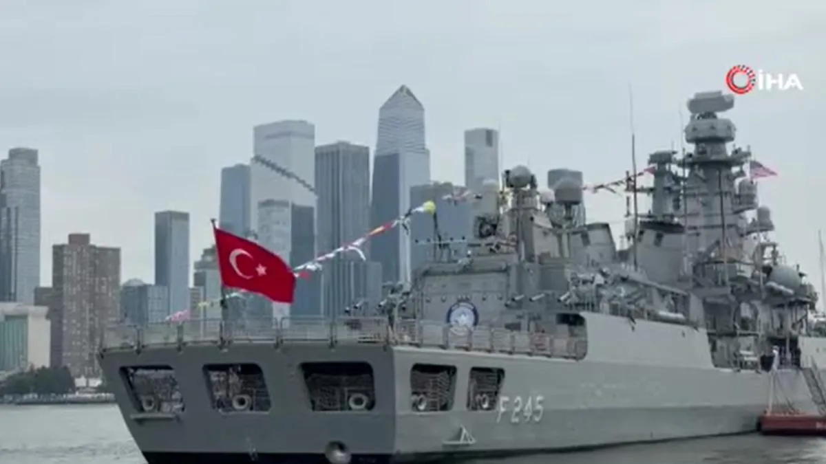 TCG Oruçreis, ABD’de Tarihi Liman Ziyareti Gerçekleştirdi