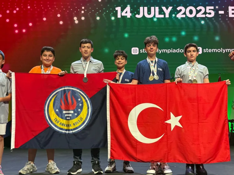 TED Ankara Koleji’nden Tarihi STEM Başarısı!